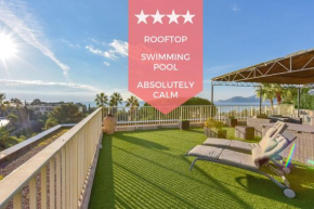 SERRENDY ROOFTOP TERRACE in residential property WITH POOL & SEA VIEW !